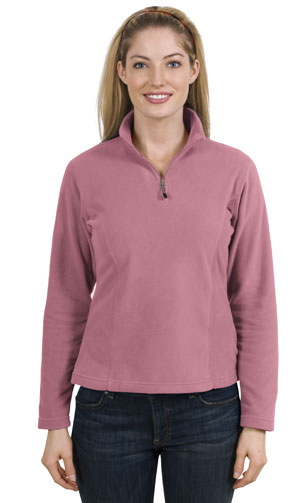 Port Authority® L102 Ladies Activo 1/4-Zip Microfleece Pullover
