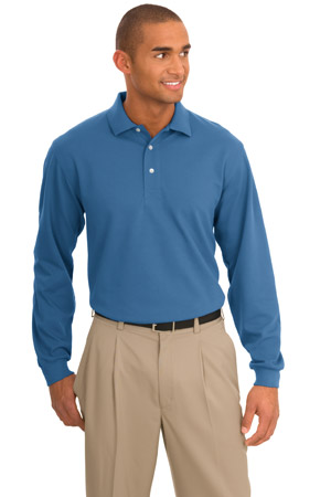 Port Authority Signature K455LS Rapid Dry Long Sleeve Sport Shirt.