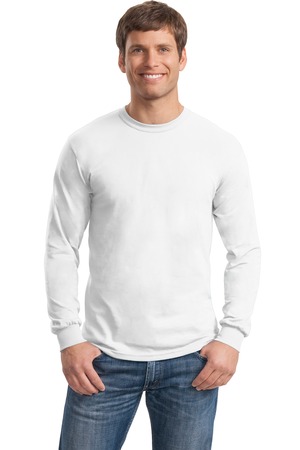 Gildan 5400 Heavy Cotton 100% Cotton Long Sleeve T-Shirt.