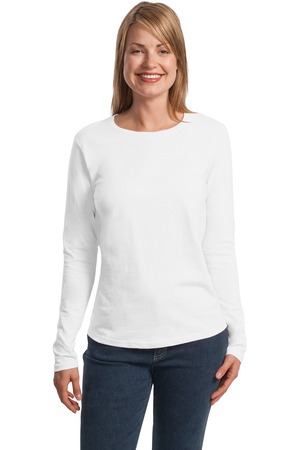 Hanes® 5580 Ladies ComfortSoft® Long Sleeve T-Shirt
