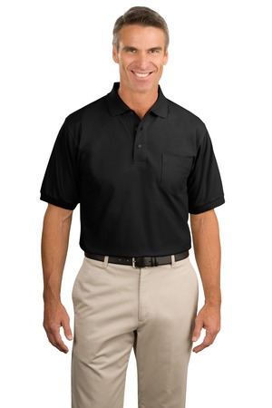 Port Authority® K500P Silk Touch™ Polo with Pocket