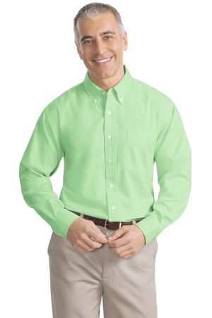 Port Authority® S615 Fine-Pattern Long Sleeve Easy Care Shirt