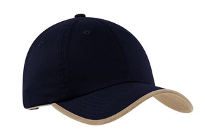 Port Authority® UBWT Twill Cap with Contrast Visor Trim and Underbill