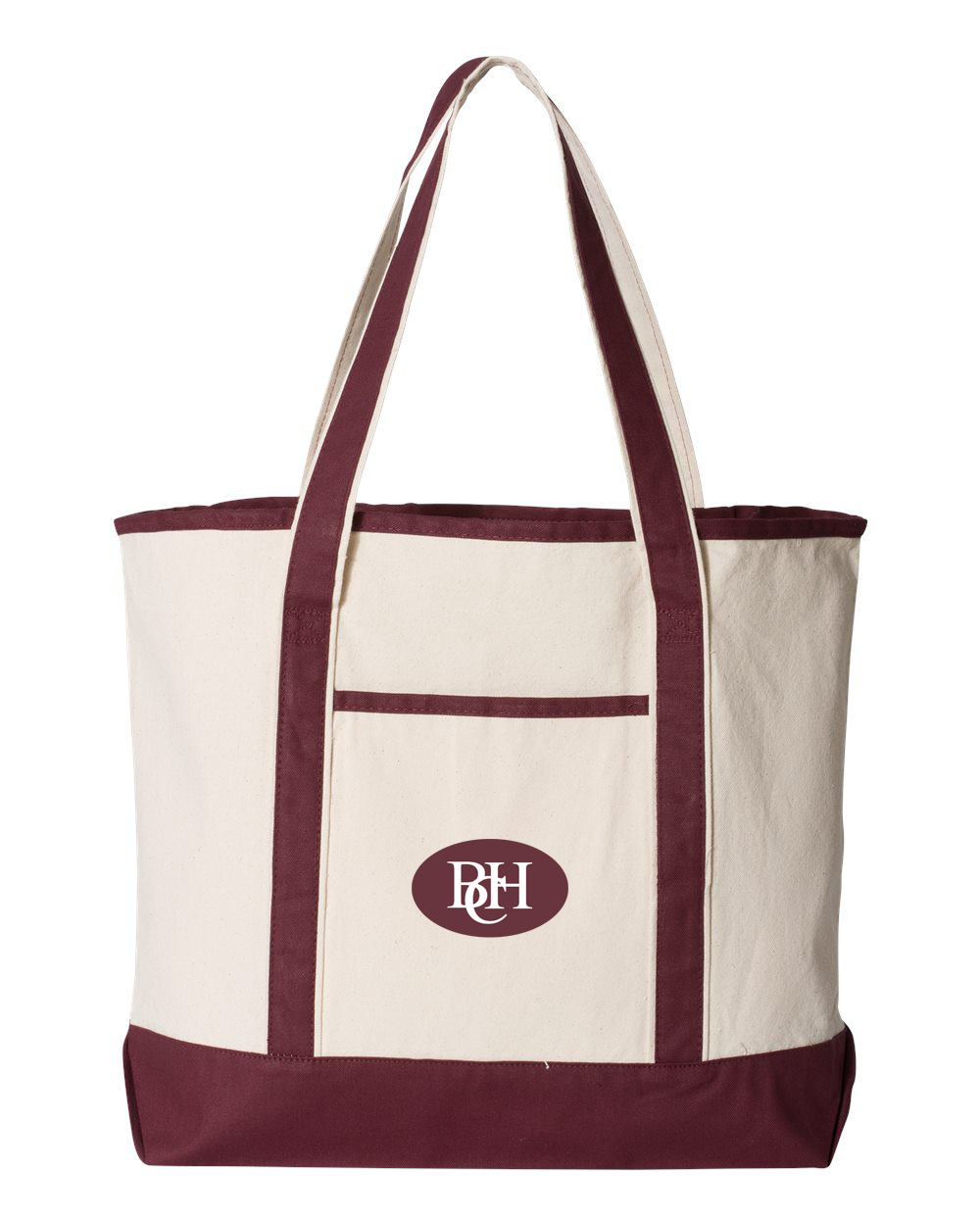 Q-Tees Q1500 - 34.6L Large Canvas Deluxe Tote