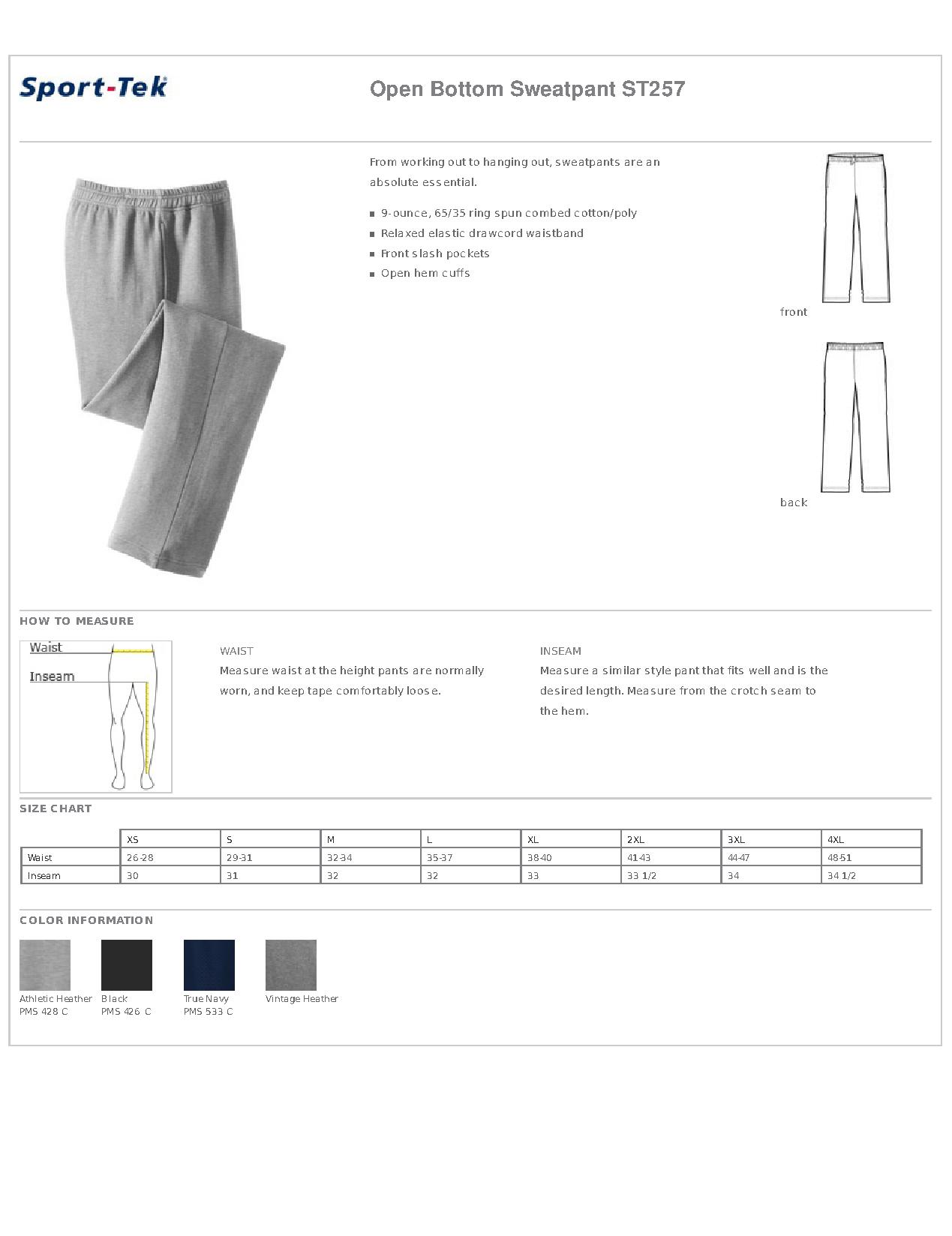 Pennant Sportswear 8406 - Women's Flare Sweatpant