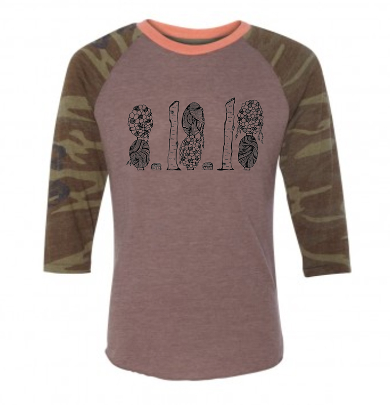 custom design of Alternative 2089ea - Printed Eco-Jersey Baseball T-Shirt